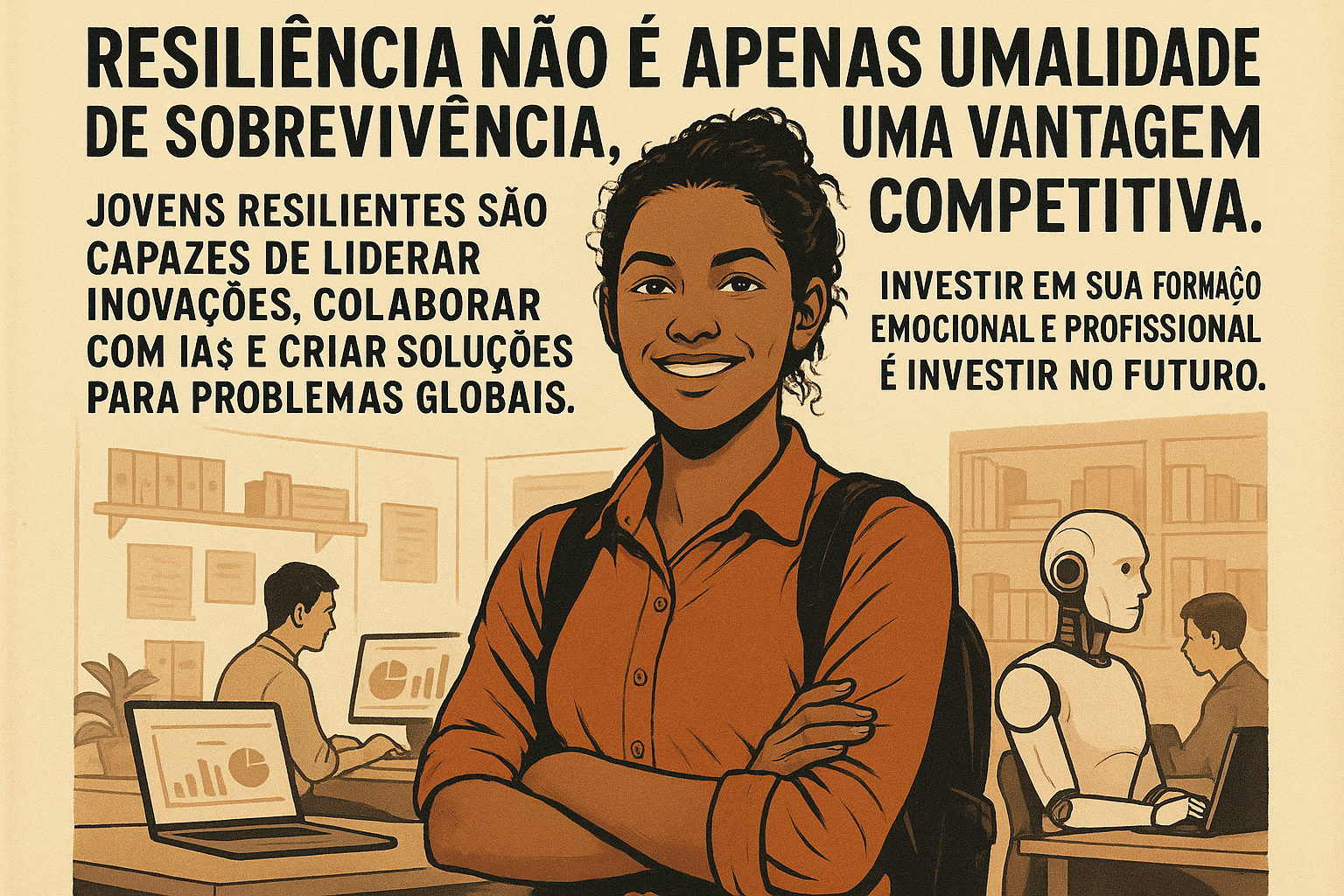 Como Manter a Resiliência dos Jovens em Meio a Tantas IAs