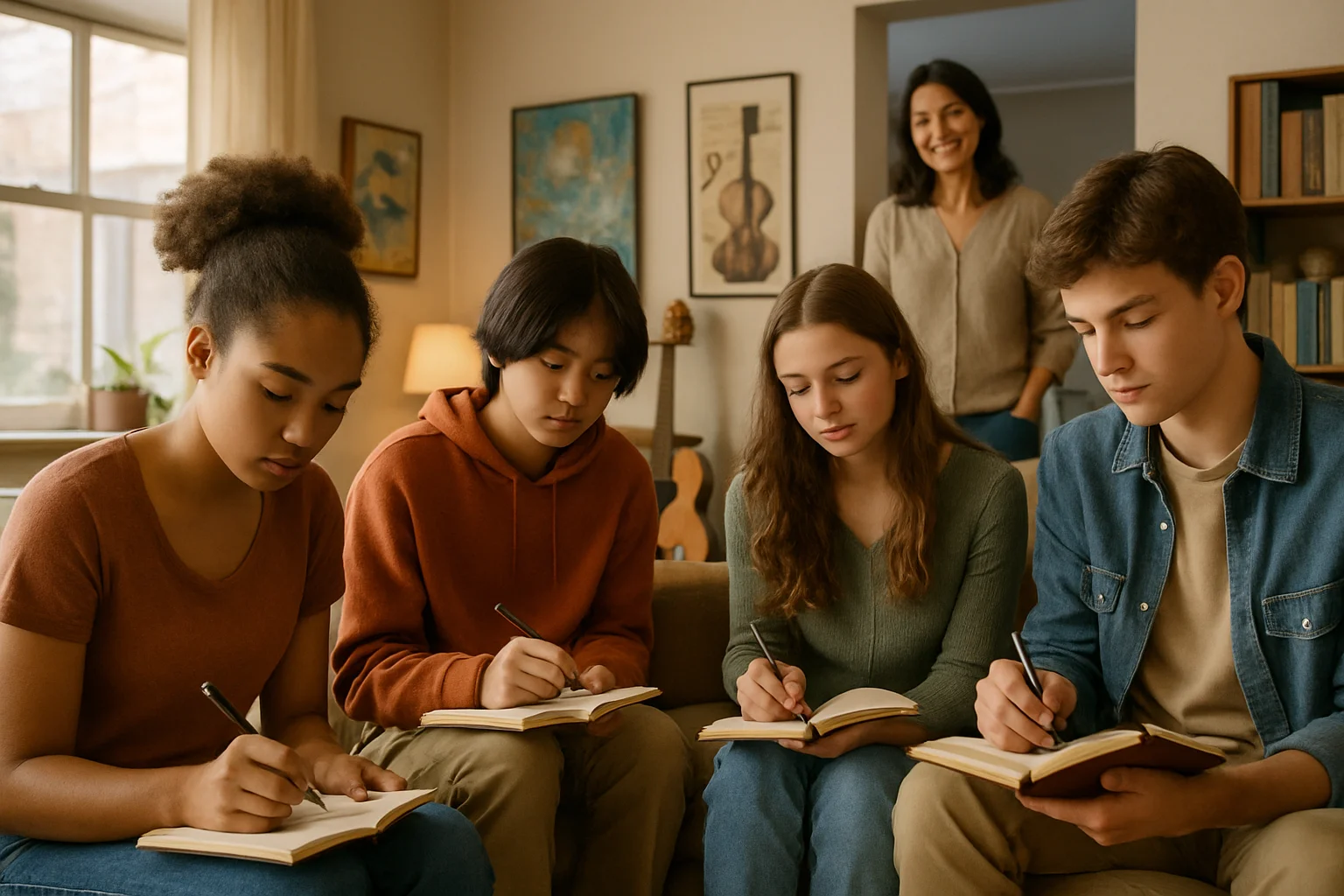 Diário Emocional para Adolescentes: Escrevendo Sua Jornada Interior
